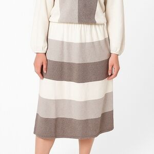 Christian Dior separates wool blend maxi skirt M